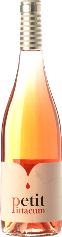 6,95 € 免费送货 | 玫瑰酒 Pittacum Petit D.O. Bierzo 卡斯蒂利亚莱昂 西班牙 Mencía 瓶子 75 cl