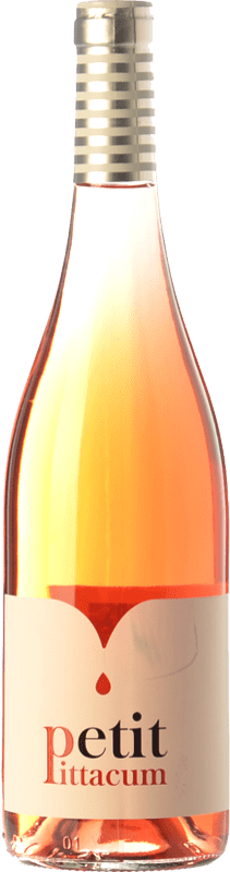 7,95 € Free Shipping | Rosé Wine Pittacum Petit D.O. Bierzo Castilla y León Spain Mencía 75 cl