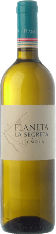 8,95 € Envoi gratuit | Vin blanc Planeta La Segreta I.G.T. Terre Siciliane Sicile Italie Viognier, Chardonnay, Fiano, Grecanico Dorato Bouteille 75 cl