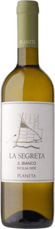 12,95 € Envoi gratuit | Vin blanc Planeta La Segreta Bianco I.G.T. Terre Siciliane Sicile Italie Viognier, Chardonnay, Fiano, Grecanico Bouteille 75 cl