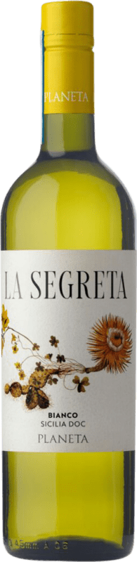 14,95 € Envoi gratuit | Vin Blanc Planeta La Segreta I.G.T. Terre Siciliane Sicile Italie Viognier, Chardonnay, Fiano, Grecanico 75 cl