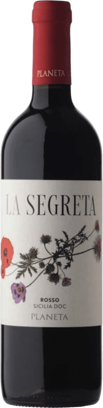 15,95 € Envio grátis | Vinho Tinto Planeta La Segreta I.G.T. Terre Siciliane Sicília Itália Merlot, Syrah, Cabernet Franc, Nero d'Avola 75 cl