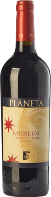 29,95 € Free Shipping | Red Wine Planeta Merlot Sito dell'Ulmo I.G.T. Terre Siciliane Sicily Italy Merlot, Petit Verdot 75 cl