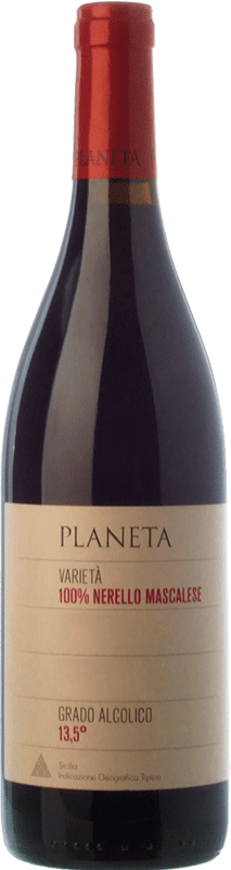 16,95 € Free Shipping | Red wine Planeta Young I.G.T. Terre Siciliane Sicily Italy Nerello Mascalese Bottle 75 cl