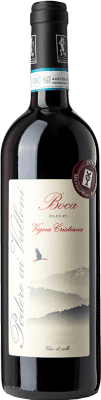 36,95 € Free Shipping | Red wine Podere ai Valloni Vigna Cristiana D.O.C. Boca Piemonte Italy Nebbiolo, Vespolina, Rara Bottle 75 cl