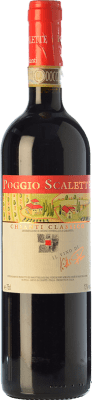 18,95 € Free Shipping | Red Wine Podere Poggio Scalette Classic D.O.C.G. Chianti Tuscany Italy Sangiovese 75 cl