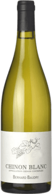 19,95 € Бесплатная доставка | Белое вино Bernard Baudry Blanc A.O.C. Chinon Луара Франция Chenin White бутылка 75 cl