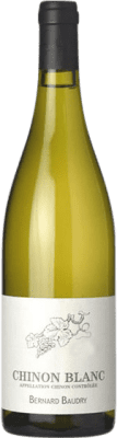 19,95 € Spedizione Gratuita | Vino bianco Bernard Baudry Blanc A.O.C. Chinon Loire Francia Chenin Bianco Biologico Bottiglia 75 cl