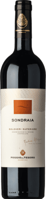 62,95 € Envoi gratuit | Vin rouge Poggio al Tesoro Sondraia D.O.C. Bolgheri Toscane Italie Merlot, Cabernet Sauvignon, Cabernet Franc Bouteille 75 cl