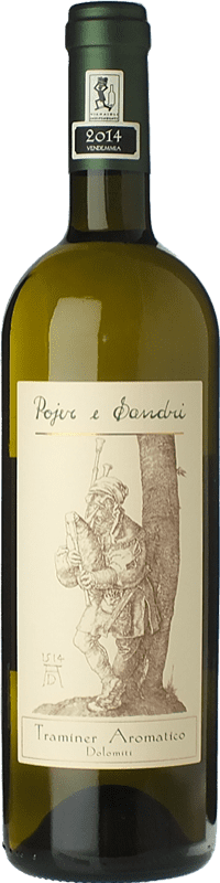18,95 € Spedizione Gratuita | Vino Bianco Pojer e Sandri Traminer I.G.T. Vigneti delle Dolomiti Trentino Italia Gewürztraminer Bottiglia 75 cl