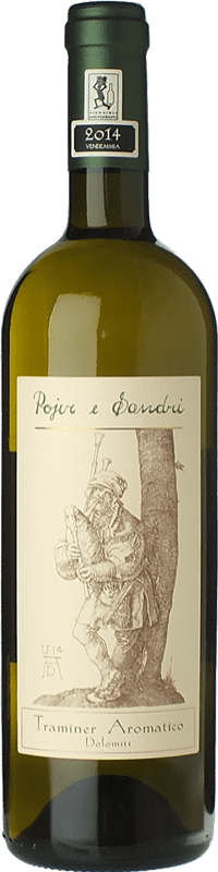 15,95 € Free Shipping | White wine Pojer e Sandri Traminer Aromatico I.G.T. Vigneti delle Dolomiti Trentino Italy Gewürztraminer Bottle 75 cl