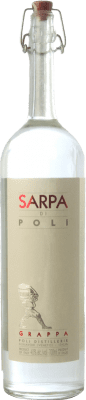 44,95 € Kostenloser Versand | Grappa Poli Sarpa Venetien Italien Flasche 70 cl