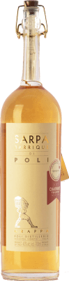 49,95 € Kostenloser Versand | Grappa Poli Sarpa Barrique Venetien Italien Flasche 70 cl