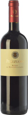 15,95 € 免费送货 | 红酒 Poliziano D.O.C. Rosso di Montepulciano 托斯卡纳 意大利 Merlot, Sangiovese 瓶子 75 cl