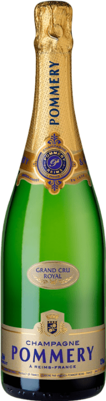 79,95 € Envoi gratuit | Vin Mousseux Blanc Pommery Grand Cru A.O.C. Champagne Champagne France Pinot Noir, Chardonnay, Pinot Meunier Bouteille 75 cl
