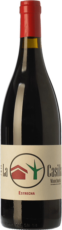 28,95 € Free Shipping | Red wine Ponce J. Antonio La Casilla Estrecha Crianza D.O. Manchuela Castilla la Mancha Spain Bobal Bottle 75 cl
