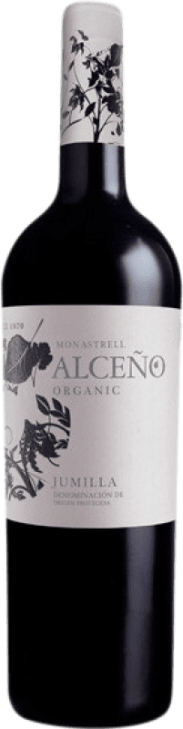 10,95 € Kostenloser Versand | Rotwein Alceño Monastrell Organic D.O. Jumilla Region von Murcia Spanien Syrah, Monastrell Flasche 75 cl