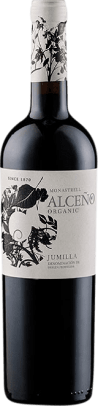 7,95 € Free Shipping | Red wine Alceño Monastrell Organic D.O. Jumilla Region of Murcia Spain Syrah, Monastrell Bottle 75 cl