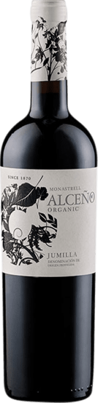 12,95 € Envoi gratuit | Vin Rouge Alceño Monastrell D.O. Jumilla Région de Murcie Espagne Syrah, Monastrell Organic — Biologique Bouteille 75 cl