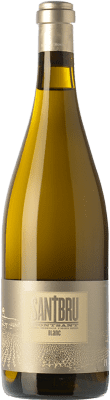 19,95 € Free Shipping | White wine Portal del Montsant Santbru Blanc Crianza D.O. Montsant Catalonia Spain Grenache White, Chardonnay Bottle 75 cl