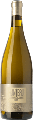 24,95 € Free Shipping | White Wine Portal del Montsant Santbru Crianza — Aged D.O. Montsant Catalonia Spain Garnacha — Grenache, Chardonnay 75 cl