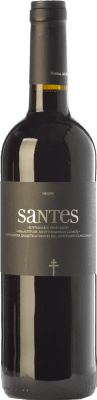 11,95 € Spedizione Gratuita | Vino rosso Portal del Montsant Santes Negre Giovane D.O. Catalunya Catalogna Spagna Tempranillo Bottiglia 75 cl