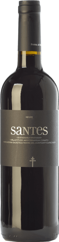 12,95 € Free Shipping | Red Wine Portal del Montsant Santes Young D.O. Catalunya Catalonia Spain Tempranillo 75 cl