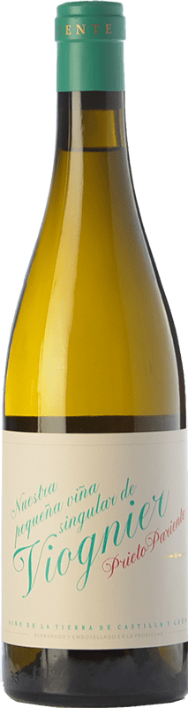 19,95 € 免费送货 | 白酒 Prieto Pariente 岁 I.G.P. Vino de la Tierra de Castilla y León 卡斯蒂利亚莱昂 西班牙 Viognier 瓶子 75 cl