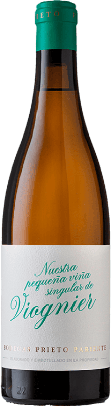 19,95 € Envío gratis | Vino Blanco Prieto Pariente Crianza I.G.P. Vino de la Tierra de Castilla y León Castilla y León España Viognier Botella 75 cl
