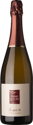 32,95 € Kostenloser Versand | Weißer Sekt Prime Alture Io Per Te Blanc de Noir D.O.C.G. Oltrepò Pavese Metodo Classico Lombardei Italien Spätburgunder Flasche 75 cl