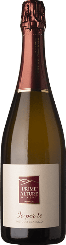 25,95 € Envoi gratuit | Vin Mousseux Blanc Prime Alture Io Per Te Classique, Blanc de Noirs D.O.C. Oltrepò Pavese Lombardia Italie Pinot Noir Bouteille 75 cl