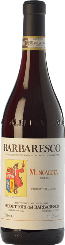 89,95 € Бесплатная доставка | Красное вино Produttori del Barbaresco Muncagota D.O.C.G. Barbaresco Пьемонте Италия Nebbiolo — Неббиоло Бутылка 75 cl