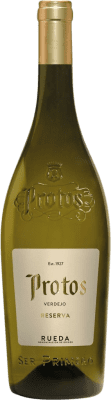 29,95 € Free Shipping | White wine Protos Fermentado en Barrica Aged D.O. Rueda Castilla y León Spain Verdejo Bottle 75 cl