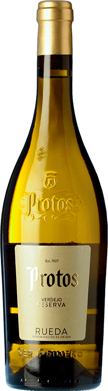 25,95 € 送料無料 | 白ワイン Protos Fermentado en Barrica 予約 D.O. Rueda カスティーリャ・イ・レオン スペイン Verdejo ボトル 75 cl