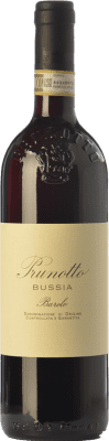 106,95 € Envío gratis | Vino tinto Prunotto Bussia D.O.C.G. Barolo Piemonte Italia Nebbiolo Botella 75 cl