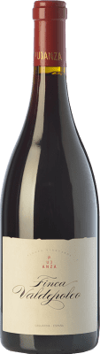 29,95 € Free Shipping | Red wine Pujanza Finca Valdepoleo Aged D.O.Ca. Rioja The Rioja Spain Tempranillo Bottle 75 cl