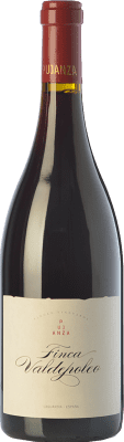 21,95 € Free Shipping | Red wine Pujanza Finca Valdepoleo Aged D.O.Ca. Rioja The Rioja Spain Tempranillo Magnum Bottle 1,5 L