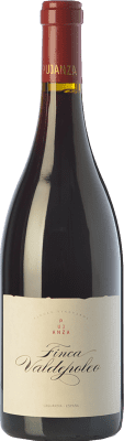 57,95 € Free Shipping | Red Wine Pujanza Finca Valdepoleo Crianza — Aged D.O.Ca. Rioja The Rioja Spain Tempranillo Magnum Bottle 1,5 L