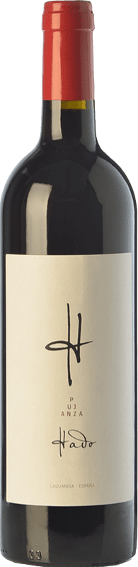 15,95 € Free Shipping | Red wine Pujanza Hado Crianza D.O.Ca. Rioja The Rioja Spain Tempranillo Bottle 75 cl