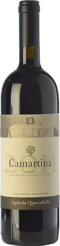 118,95 € 免费送货 | 红酒 Querciabella Camartina I.G.T. Toscana 托斯卡纳 意大利 Cabernet Sauvignon, Sangiovese 瓶子 75 cl
