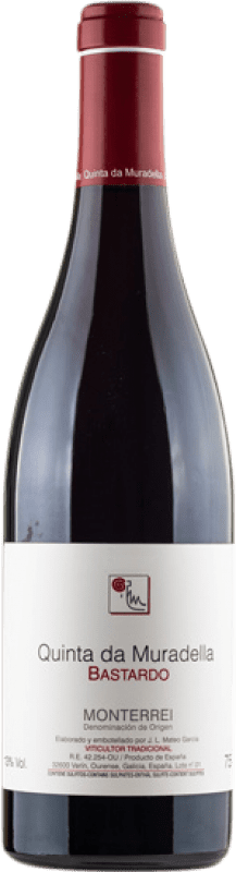 39,95 € Бесплатная доставка | Красное вино Quinta da Muradella старения D.O. Monterrei Галисия Испания Bastardo бутылка 75 cl