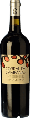 10,95 € Бесплатная доставка | Красное вино Quinta de la Quietud Corral de Campanas Молодой D.O. Toro Кастилия-Леон Испания Tinta de Toro бутылка 75 cl