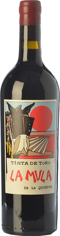 63,95 € Бесплатная доставка | Красное вино Quinta de la Quietud La Mula de la Quietud Crianza — Крианса D.O. Toro Кастилия-Леон Испания Tinta de Toro Бутылка 75 cl