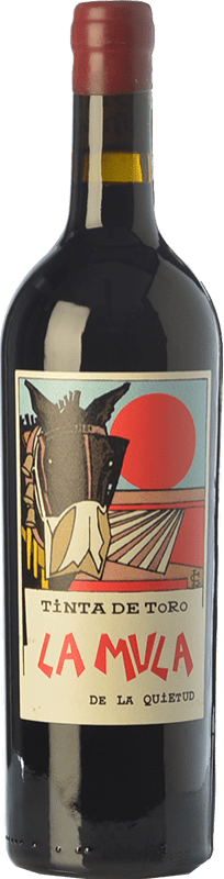 74,95 € Free Shipping | Red wine Quinta de la Quietud La Mula de la Quietud Crianza D.O. Toro Castilla y León Spain Tinta de Toro Bottle 75 cl