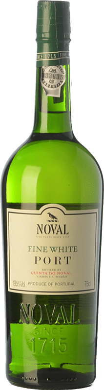 18,95 € 免费送货 | 强化酒 Quinta do Noval Fine White Port I.G. Porto 波尔图 葡萄牙 Malvasía, Verdejo 瓶子 75 cl