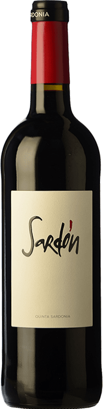 14,95 € Envío gratis | Vino tinto Quinta Sardonia Sardón Crianza I.G.P. Vino de la Tierra de Castilla y León Castilla y León España Tempranillo, Garnacha, Cabernet Sauvignon, Malbec Botella 75 cl