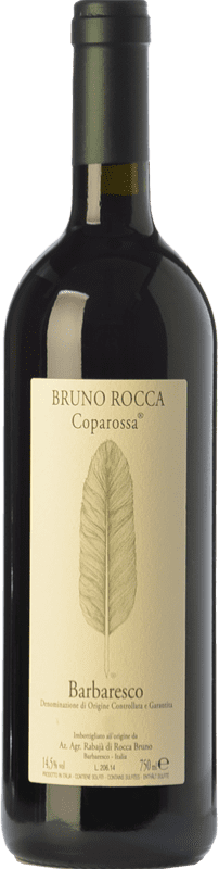 66,95 € Бесплатная доставка | Красное вино Bruno Rocca Coparossa D.O.C.G. Barbaresco Пьемонте Италия Nebbiolo бутылка 75 cl