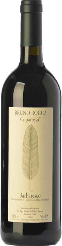 77,95 € Бесплатная доставка | Красное вино Bruno Rocca Coparossa D.O.C.G. Barbaresco Пьемонте Италия Nebbiolo — Неббиоло 75 cl