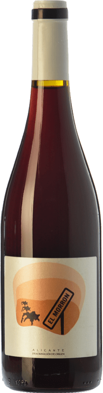 14,95 € Free Shipping | Red Wine Bernabé El Morrón Crianza — Aged D.O. Alicante Valencian Community Spain Garnacha — Grenache Bottle 75 cl