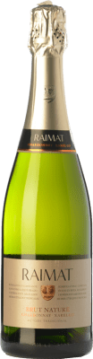9,95 € 免费送货 | 白起泡酒 Raimat Chardonnay Xarel·lo Brut Nature D.O. Cava 加泰罗尼亚 西班牙 Xarel·lo, Chardonnay 瓶子 75 cl
